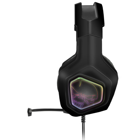 CASQUE MICRO SPIRIT OF GAMER H50 BLACK EDITION RGB /NOIR