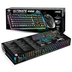 SOG PACK ULTIMATE 600 CLAVIER SOURIS RGB NOIR USB