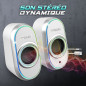 Haut-parleur Gamer Sans Fil SPIRIT OF GAMER Fanatic 500 RGB - Blanc