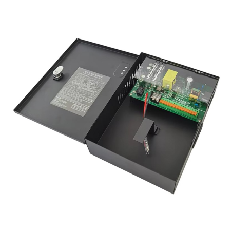 BLOC D'ALIMENTATION AUTONOME 12V 10A AVEC ESPACE POUR BATTERIE