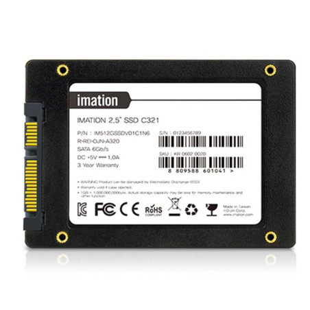 DISQUE DUR INTERNE SSD IMATION 2.5" / 256 Go
