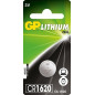 PILE BOUTON LITHIUM CR1620 (DL1620) 3V GP PILE BOUTON LITHIUM CR1620 (DL1620) 3V GP