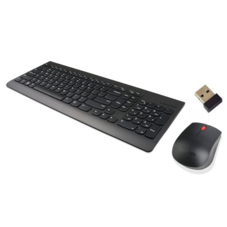 ENSEMBLE CLAVIER + SOURIS SANS FIL LENOVO