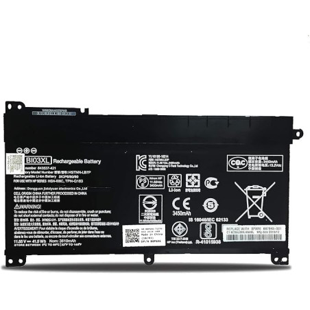 BATTERIE PC PORTABLE HP X360 11 G1 EE BI03XL