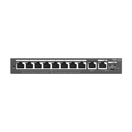 SWITCH RUIJIE SMART POE 10 PORTS GIGABIT (RG-ES210GS-P)