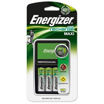 CHARGEUR ENERGIZER MAXI + 4...