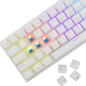 CLAVIER GAMER FILAIRE WHITE SHARK WAKIZASHI 2 US - BLANC