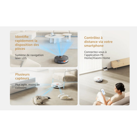 XIAOMI ROBOT ASPIRATEUR S20 - NOIR