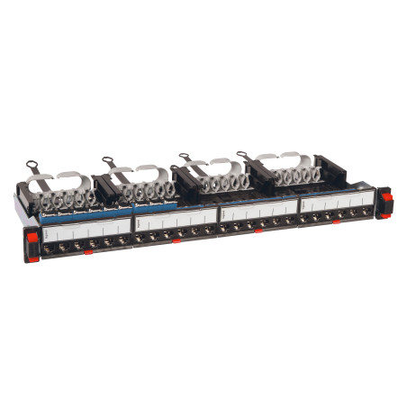 PANNEAU DE BRASSAGE LEGRAND 24 PORTS FTP CATEGORIE 6 CAT6 LCS3