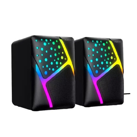 HAUT PARLEUR HAVIT SK763 RGB - NOIR / RGB