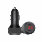CHARGEUR ALLUME CIGARE ALUMINIUM HAVIT CC2014 / DOUBLE USB-C