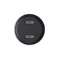 CHARGEUR ALLUME CIGARE ALUMINIUM HAVIT CC2014 / DOUBLE USB-C