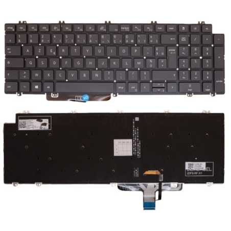 CLAVIER DELL LATITUDE 5520 5521 PRECISION 3560 3561