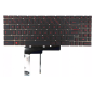 CLAVIER MSI KATANA GF66 GF76 GL66 GL76 AZERTY RED BACKLIT