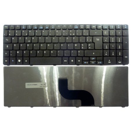 Clavier POUR PC PORTABLE ACER ASPIRE 5800 – 5810 – 5742 – 5733