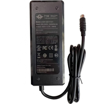 CHARGEUR TROTTINETTE 42V 1.7A