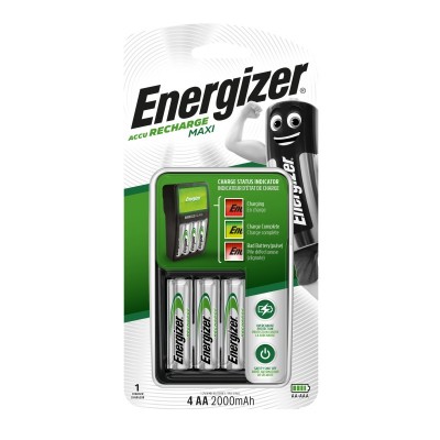 CHARGEUR ENERGIZER MAXI + 4...