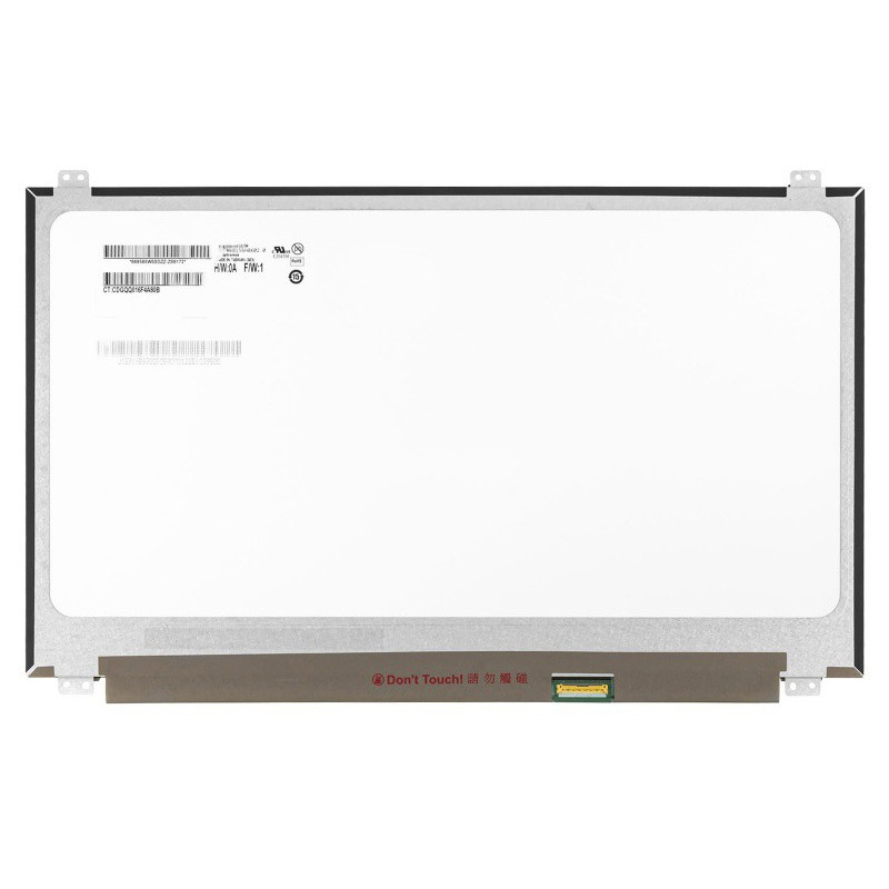AFFICHEUR 15.6 LED SLIM 30 PINS FHD TACTILE AVEC FIXATION B156HAK02.0