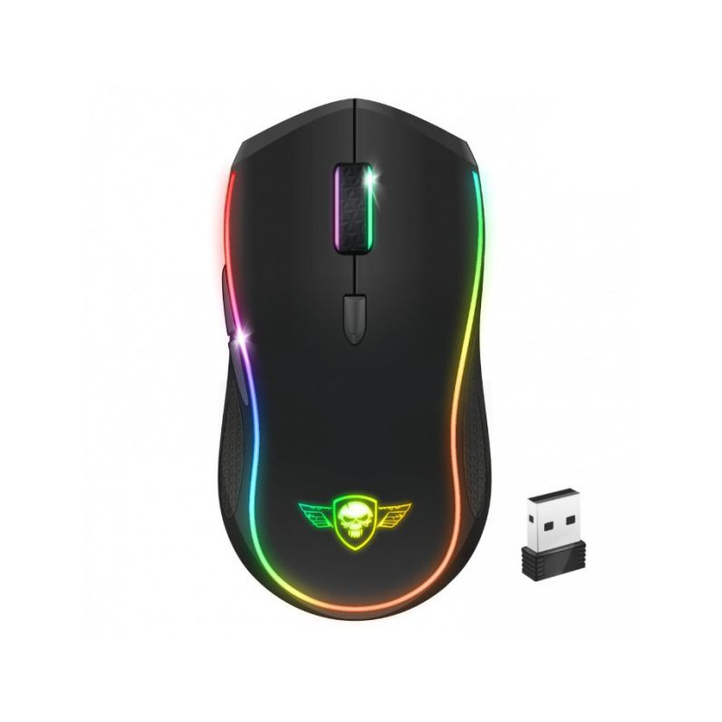SOURIS GAMER SANS FIL SPIRIT OF GAMER PRO M9 RGB - NOIR