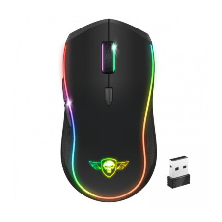 SOURIS GAMER SANS FIL SPIRIT OF GAMER PRO M9 RGB - NOIR