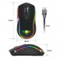 SOURIS GAMER SANS FIL SPIRIT OF GAMER PRO M9 RGB - NOIR