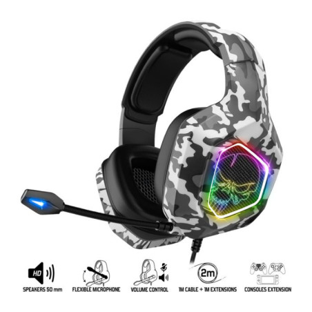 MICRO CASQUE GAMER FILAIRE SPIRIT OF GAMER ELITE H50 ARTIC EDITION -