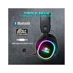 MICRO CASQUE SANS FIL GAMER SPIRIT OF GAMER XPERT- H1200 - NOIR