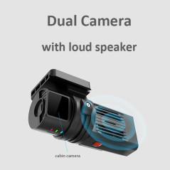 Jimi JC181 4G Wifi 1080P Vidéo de voiture 2 canaux Dash Cam avec suivi Gps en temps réel