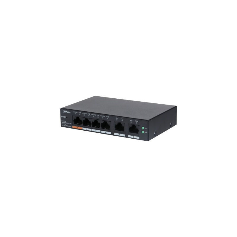 SWITCH DAHUA 6 PORTS (CS4006-4ET-60) 4 PORTS POE
