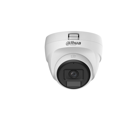 CAMERA 2MP DAHUA DOME SMART DUAL LIGHT AUDIO (HAC-T1A21P-U-IL-A)
