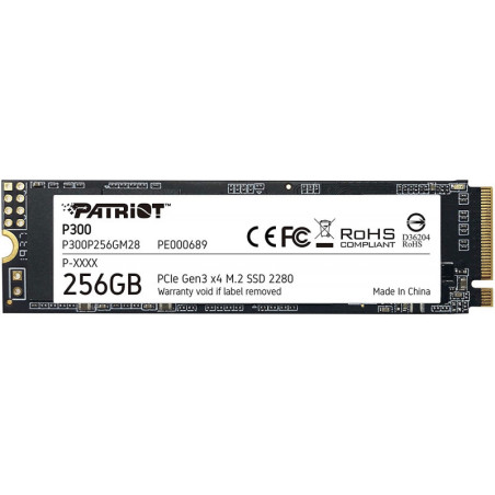 DISQUE DUR INTERNE PATRIOT P300 256 GO SSD