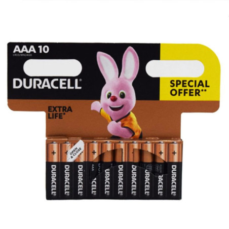 PILE DURACELL PLUS POWER AAA 10