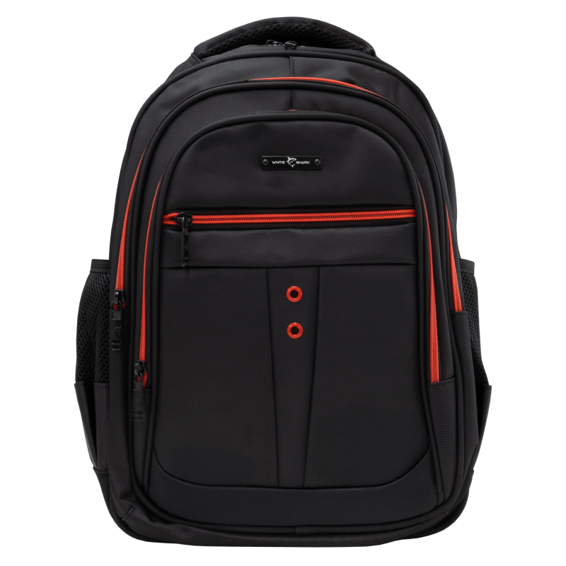 SAC A DOS WHITE SHARK VANGUARD GBP-011 16" - NOIR ET ROUGE SAC A DOS WHITE SHARK VANGUARD GBP-011 16" - NOIR ET ROUGE