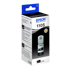 BOUTEILLE D'ENCRE ORIGINALE EPSON 110S - NOIR