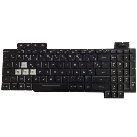 CLAVIER ASUS TUF GAMING FX504G FX505D FX504GD FX504GE FX504GM FX80 FX505DY FX505DT FX505DU NO BACKLIT