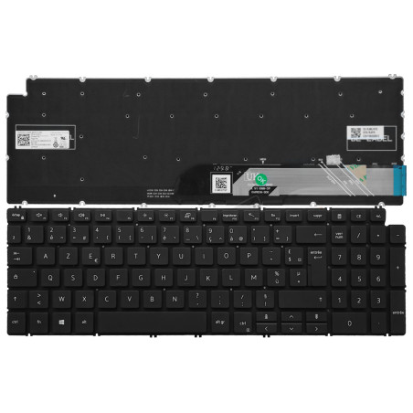 CLAVIER DELL G15 5510 5511 5515 & G15 5520 5521 5525 AZERTY
