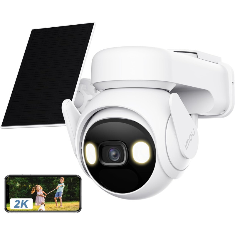 CAMERA SOLAIRE IMOU CELL PT 4G 2K IPC-3TDTE-EU