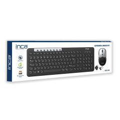 ENSEMBLE CLAVIER & SOURIS INCA SANS FIL AZERTY ARABISE IWS-599