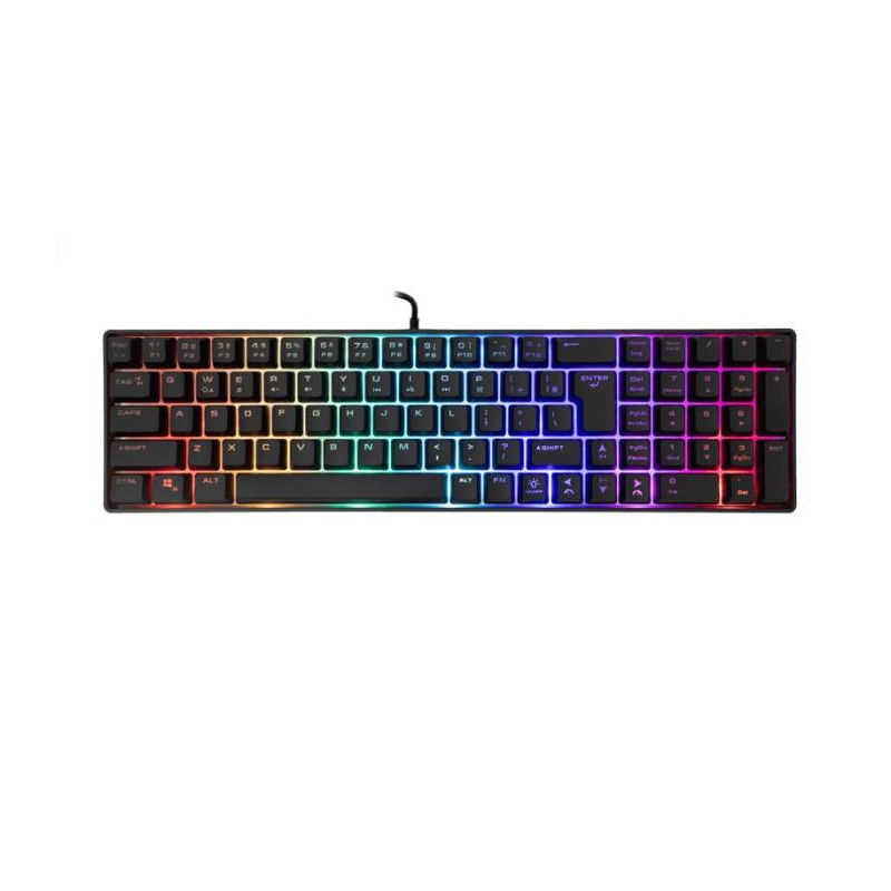 CLAVIER GAMER FILAIRE WHITE SHARK GK-001114 GLADIUS – NOIR