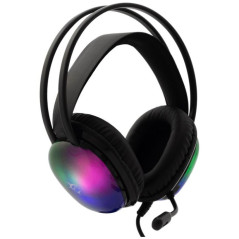 MICRO-CASQUE GAMING FILAIRE WHITE SHARK PEACOCK GH-2444 RGB - NOIR