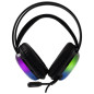 MICRO-CASQUE GAMING FILAIRE WHITE SHARK PEACOCK GH-2444 RGB - NOIR