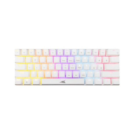CLAVIER MÉCANIQUE BARACUDA DOLPHIN BGK-03221 - BLANC - BLUE SWITCH