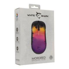 SOURIS GAMER FILAIRE WHITE SHARK MORDRED GM-5017 - BLACK