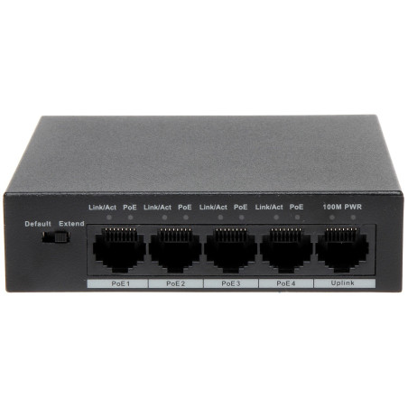 SWITCH DAHUA DH-PFS3005-5ET-L / 5 PORTS 10/100 MBPS