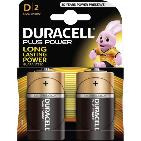 Pile Alcaline Duracell Type D