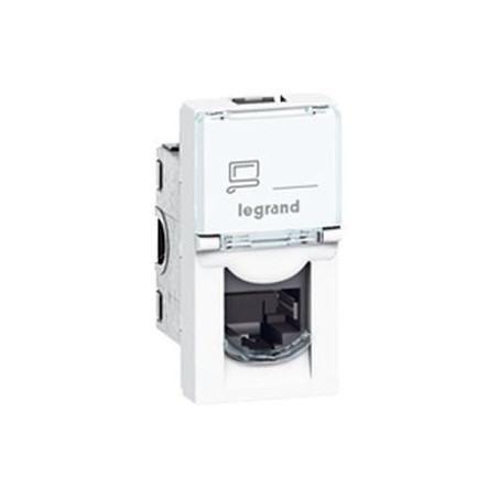 Prise RJ45 Programme Mosaic Categorie 6 UTP 1 Module
