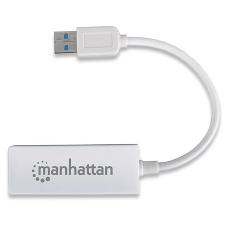 Adaptateur USB 2.0 Vers RJ45 Manhattan