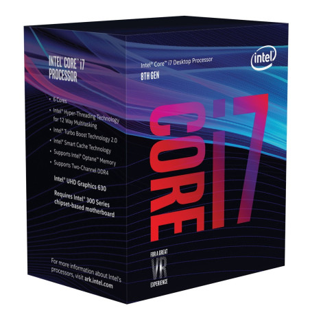 Processeur Intel Core i7 8700 (4.6 GHz)