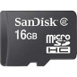 Carte Mémoire Sandisk 16Go Sans Adaptateur Carte Mémoire Sandisk 16Go Sans Adaptateur