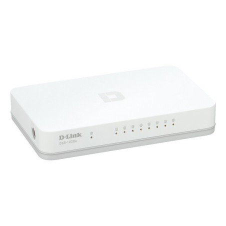 SWITCH D-LINK 8 PORTS 10/100/1000 GIGABIT (DGS-1008A/E)